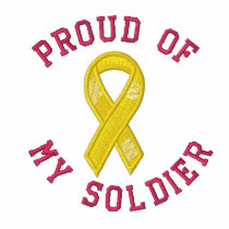 Proud of My Soldier embroidered shirts by brannye Proud of My Soldier embroidered shirts