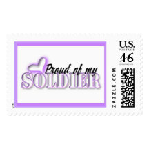"Proud Of My Soldier" Postage