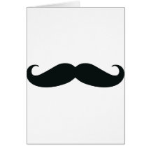 Proud of my Stache....Mustache Greeting Card