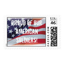 Proud of our American Soldiers! Postage