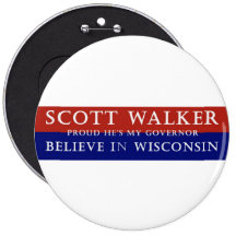 Proud of Scott Walker Pins