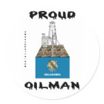 Proud Oilman,Oklahoma,Sticker,Oil Fields,Oil,Rig
