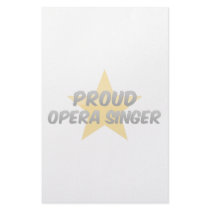 Proud Opera Singer Stationery