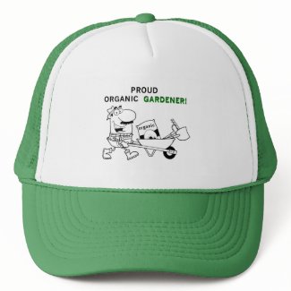 Proud Organic Gardener Tshirts and Gifts hat