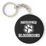 Proud Owner of a Bloodhound Keychains