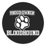 Proud Owner of a Bloodhound Stickers