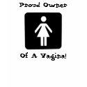 Proud Owner Of A Vagina Feminist Tank Top t-shirts