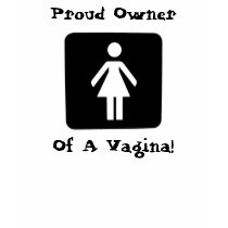 Proud Owner Of A Vagina Feminist Tank Top t-shirts
