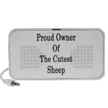 Proud Owner Of The Cutest Sheep Speaker System