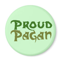 Proud Pagan magnets by EllesPlanet Proud Pagan magnets