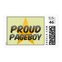 Proud Pageboy Postage Stamps