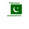 proud Pakistani T-shirt by Dustbuster proud Pakistani T-shirt