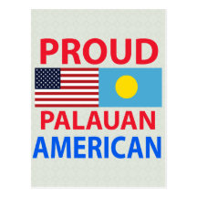 Proud Palauan American Postcards