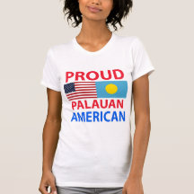 Proud Palauan American T-shirts
