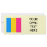 Proud Pansexual Rack Card Template