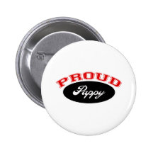 Proud Pappy (Red and Black) Pin