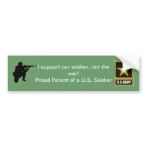 Proud parent bumper sticker
