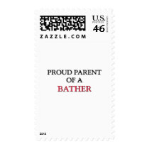 Proud Parent Of A BATHER postage by professions Proud Parent Of A BATHER postage