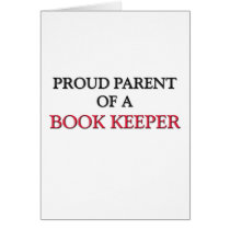 Proud Parent Of A BOOK KEEPER cards