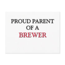 Proud Parent Of A BREWER postcards
