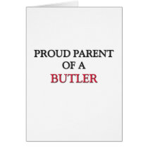 Proud Parent Of A BUTLER cards by professions Proud Parent Of A BUTLER cards