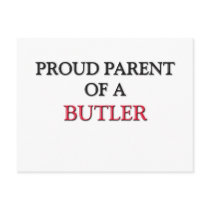 Proud Parent Of A BUTLER postcards by professions Proud Parent Of A BUTLER postcards