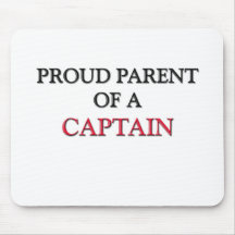 Proud Parent Of A CAPTAIN Mouse Pad