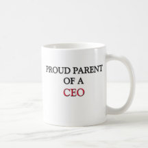 Proud Parent Of A CEO Mug