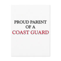 Proud Parent Of A COAST GUARD postcards by professions Proud Parent Of A COAST GUARD postcards