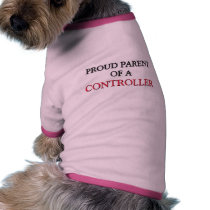 Proud Parent Of A CONTROLLER pet clothing by professions Proud Parent Of A CONTROLLER pet clothing