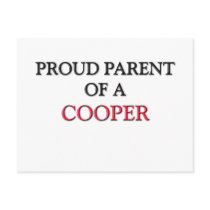 Proud Parent Of A COOPER postcards by professions Proud Parent Of A COOPER postcards
