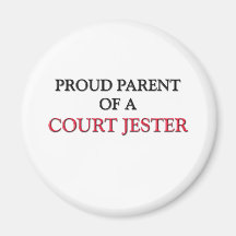 Proud Parent Of A COURT JESTER Fridge Magnet