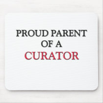 Proud Parent Of A CURATOR mousepads by professions Proud Parent Of A CURATOR mousepads