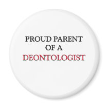 Proud Parent Of A DEONTOLOGIST magnets by professions Proud Parent Of A DEONTOLOGIST magnets