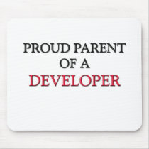 Proud Parent Of A DEVELOPER mousepads by professions Proud Parent Of A DEVELOPER mousepads
