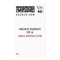 Proud Parent Of A DRILL INSTRUCTOR postage by professions Proud Parent Of A DRILL INSTRUCTOR postage