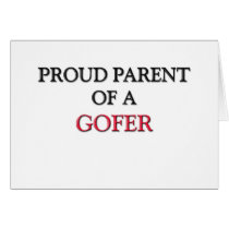 Proud Parent Of A GOFER Cards