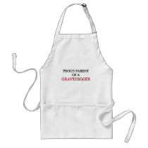 Proud Parent Of A GRAVEDIGGER aprons