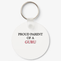Proud Parent Of A GURU keychains