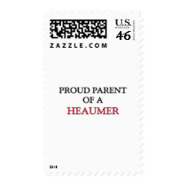 Proud Parent Of A HEAUMER postage by professions Proud Parent Of A HEAUMER postage
