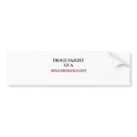 Proud Parent Of A HELIOSEISMOLOGIST bumper stickers