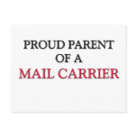 Proud Parent Of A MAIL CARRIER Post Card