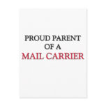 Proud Parent Of A MAIL CARRIER Post Cards