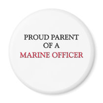Proud Parent Of A MARINE OFFICER magnets by professions Proud Parent Of A MARINE OFFICER magnets
