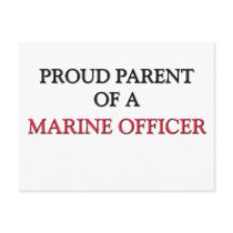 Proud Parent Of A MARINE OFFICER postcards by professions Proud Parent Of A MARINE OFFICER postcards