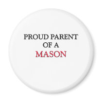 Proud Parent Of A MASON magnets by professions Proud Parent Of A MASON magnets