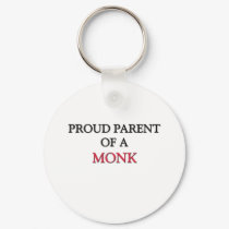 Proud Parent Of A MONK keychains