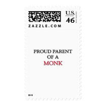 Proud Parent Of A MONK postage by professions Proud Parent Of A MONK postage