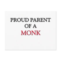 Proud Parent Of A MONK postcards by professions Proud Parent Of A MONK postcards
