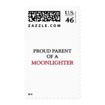 Proud Parent Of A MOONLIGHTER postage